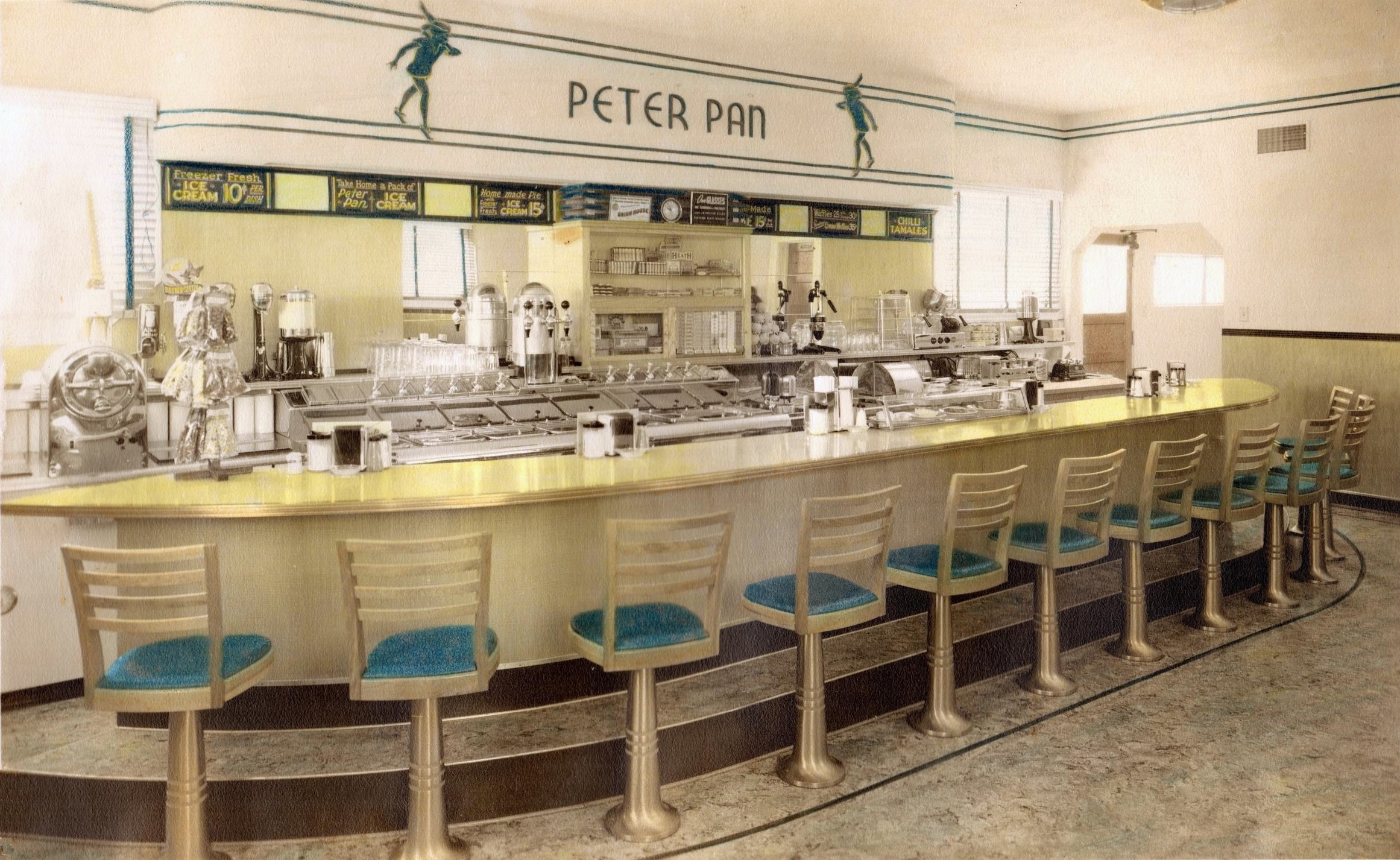Peter Pan Fountain ca. 1940